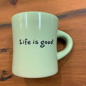 Coffee mug “life is good” iron man golfer